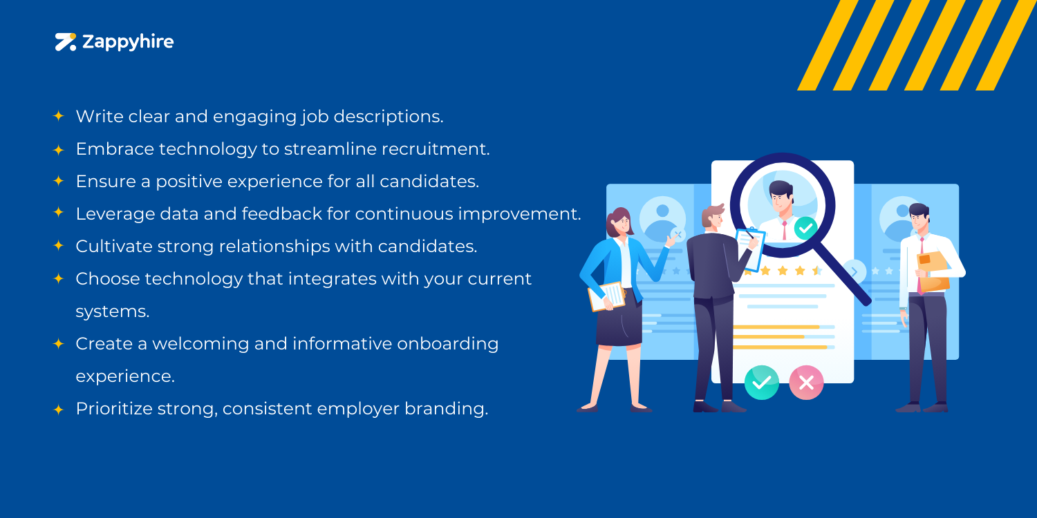 Understanding the End-to-End Recruitment Process & Lifecycle - Zappy Blog